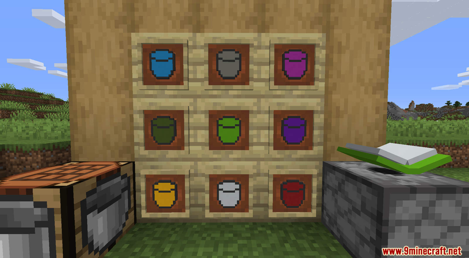 More Buckets Data Pack 1.16.5, 1.15.2 (New Buckets) 7