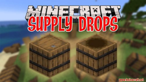Supply Drops Data Pack (1.18.2, 1.17.1) – Airdrops in Minecraft Thumbnail