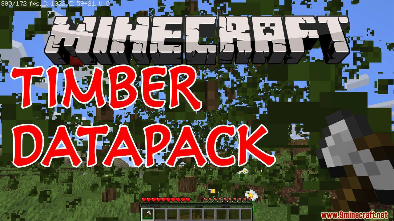 Timber Data Pack (1.19.3, 1.18.2) - Tree Chopper 1