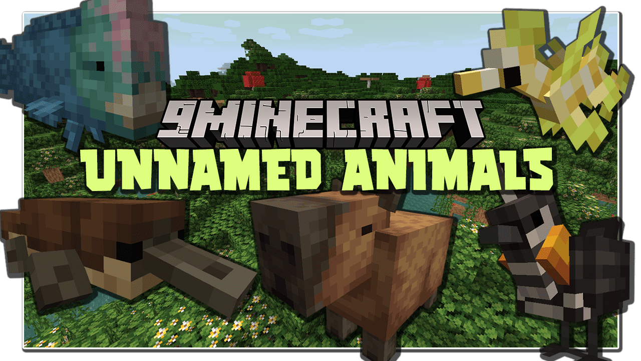 Unnamed Animals Mod (1.16.5) - Bring More Creatures Into The World 1