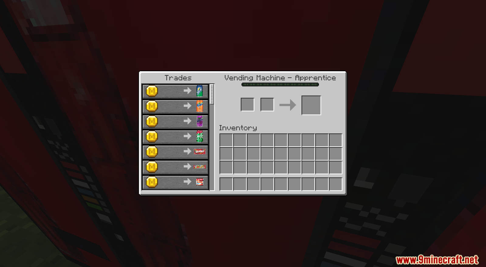 Vending Machine Data Pack 1.16.5, 1.15.2 (New Items) 5