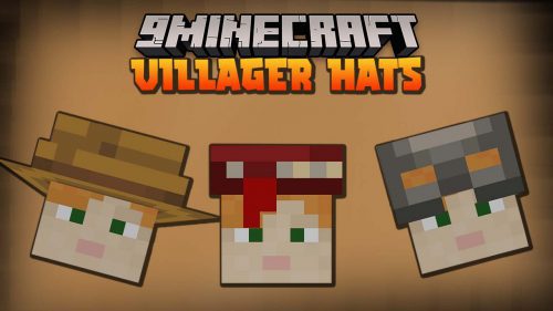 Goosik’s Villager Hats Mod (1.20.4, 1.19.4) – Headgear Thumbnail