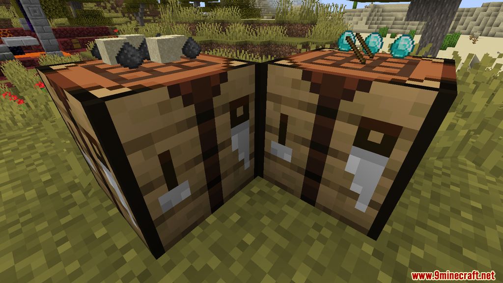 Visual Workbench Mod (1.20.4, 1.19.4) - 3D Crafting Table 7