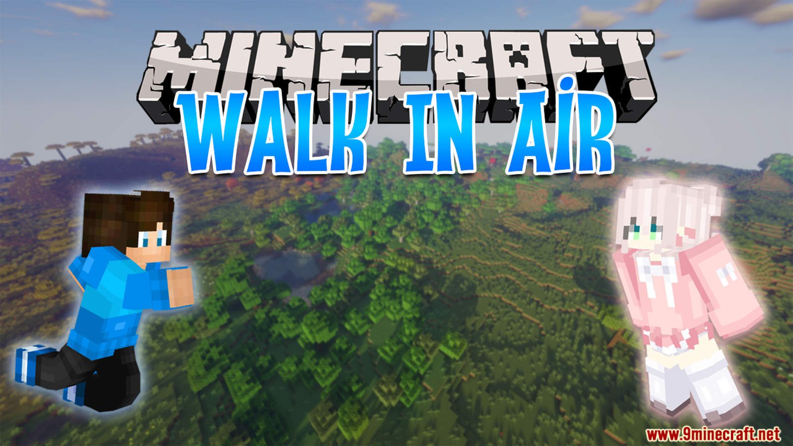 Walk In Air Data Pack (1.18.2, 1.16.5) - Allows you to walk on nothing 1