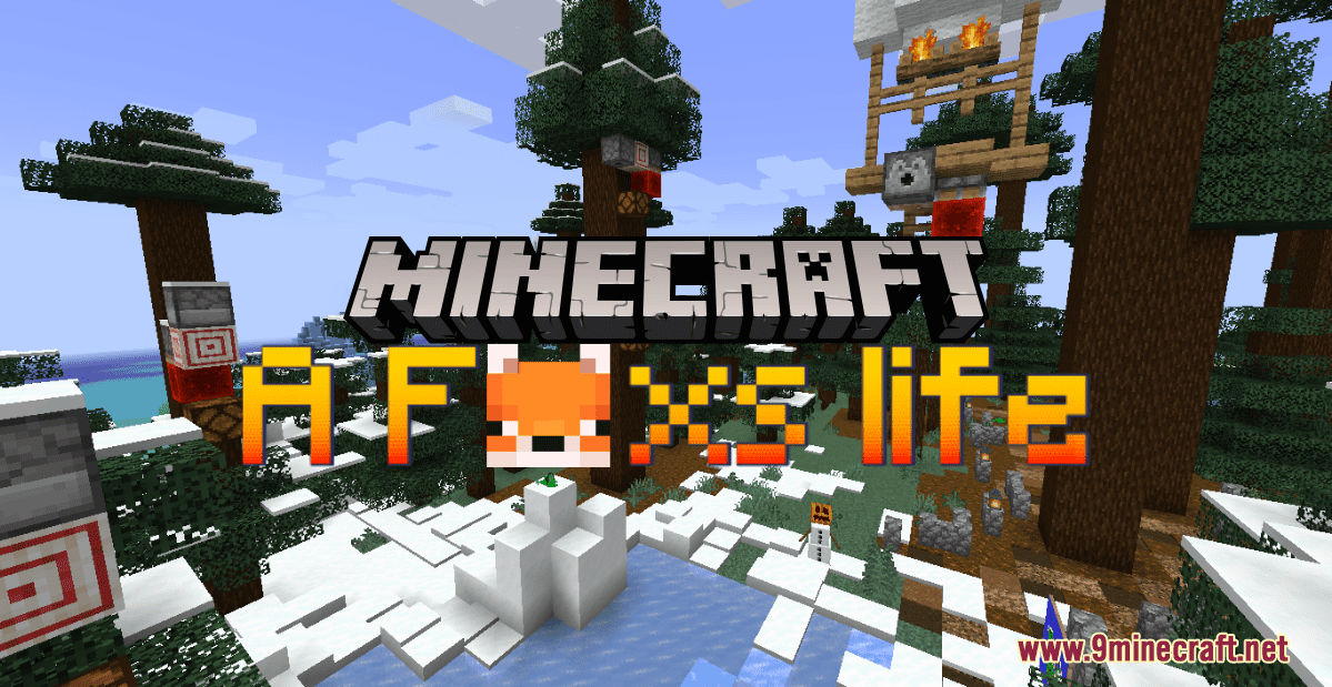 A Fox's Life Map 1.17.1 for Minecraft 1