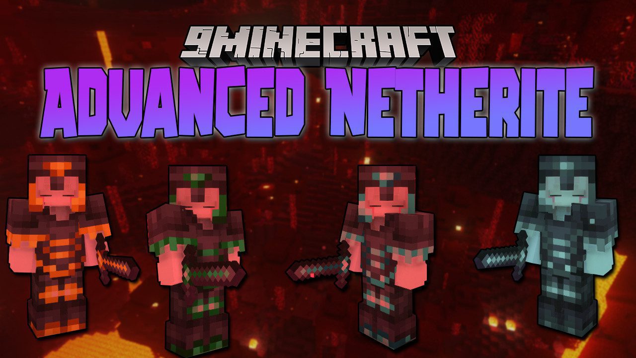 Advanced Netherite Mod (1.20.4, 1.19.4) - More Tiers of Netherite 1