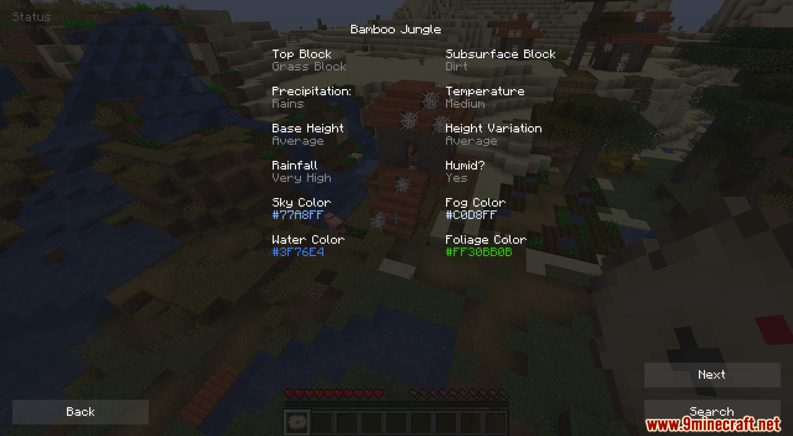 Biome Locator Mod (1.19.2, 1.18.1) - Compass for Biomes 8