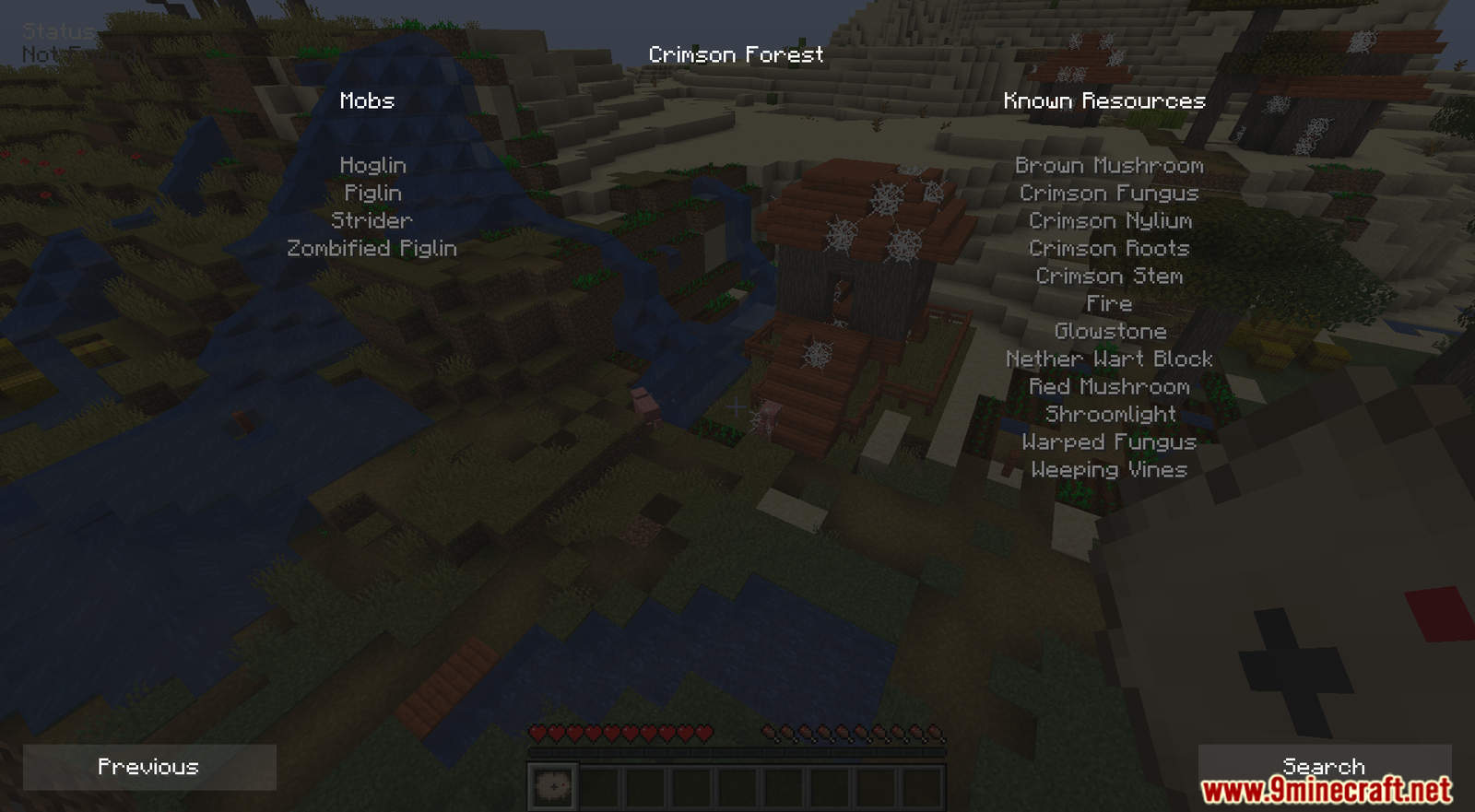 Biome Locator Mod (1.19.2, 1.18.1) - Compass for Biomes 9