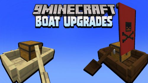 Boat Upgrades Data Pack (1.18.2, 1.17.1) – Boat with Chest Thumbnail