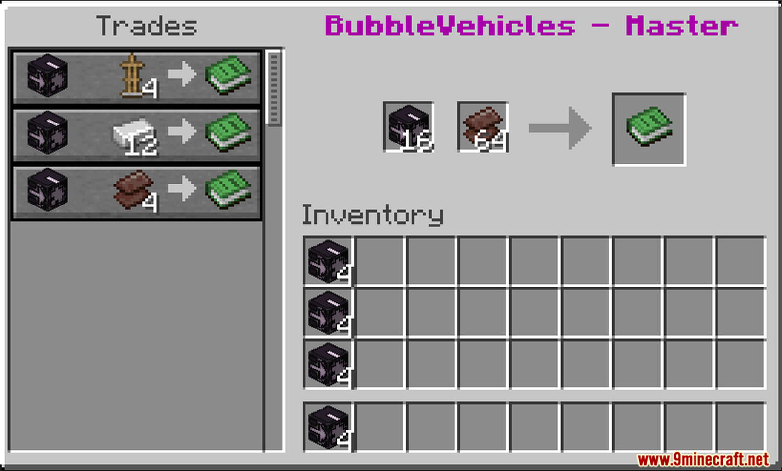 BubbleVehicles Data Pack (1.20.6, 1.20.1) - Fabulous Server Side Vehicles 16