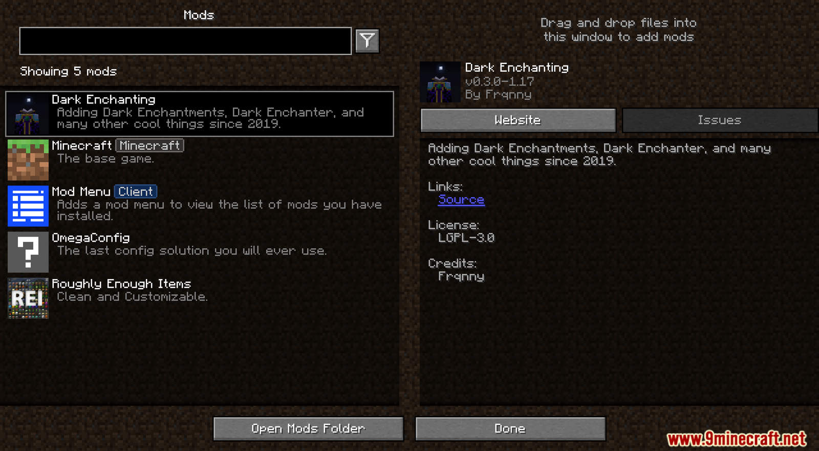 Dark Enchanting Mod (1.19.4, 1.18.2) - Better Enchanting Table 3