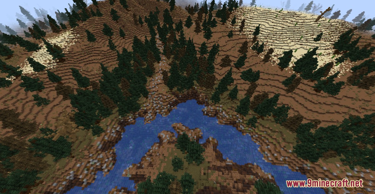 Desert Valley Map (1.20.4, 1.19.4) for Minecraft 10