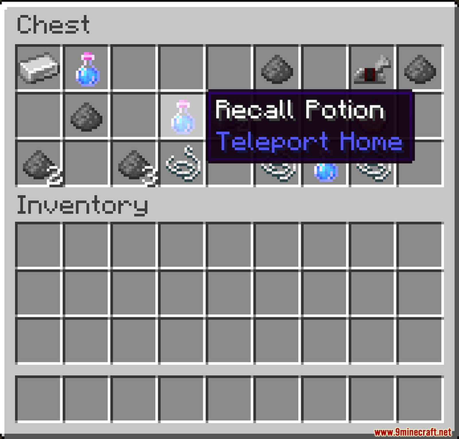 ERROR 442's Recall Potion Data Pack (1.18.2, 1.17.1) - Teleportation Potion 3