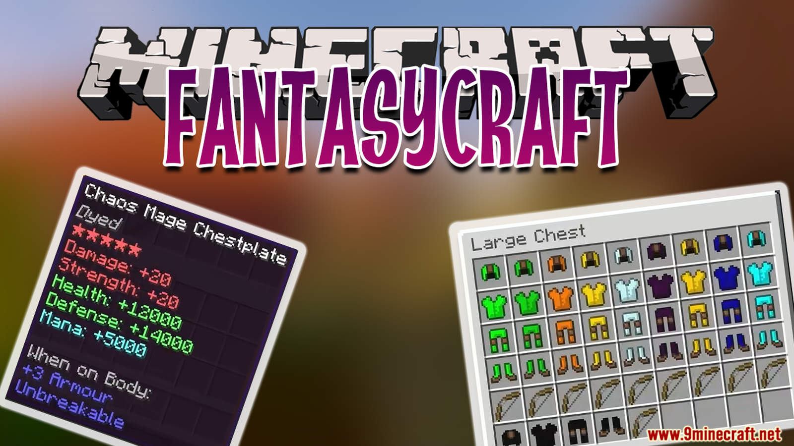 FantasyCraft Rehaul Data Pack 1.17.1 (RPG Minecraft) 1