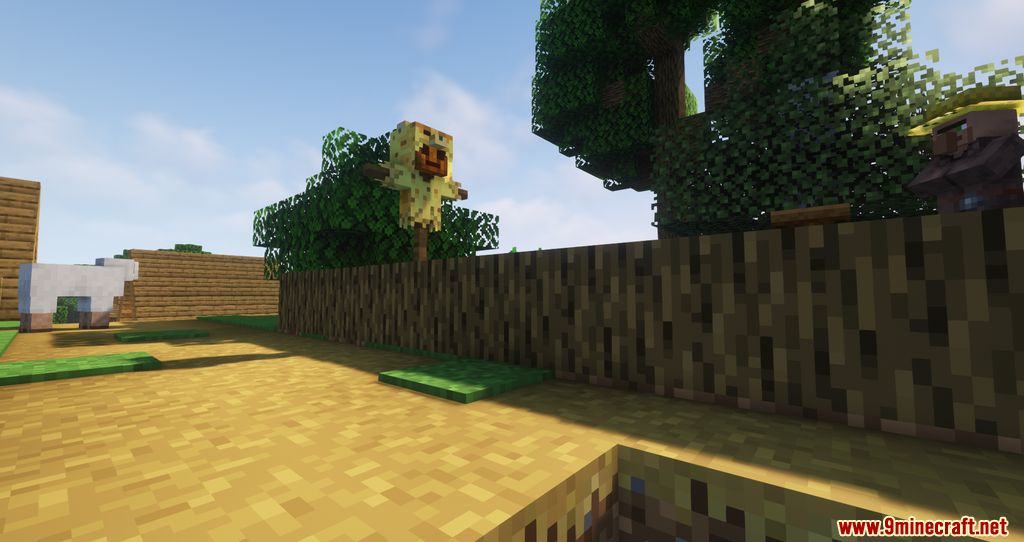 Feders Scarecrows Mod 1.17.1 (Scarecrows, Prevention) 5