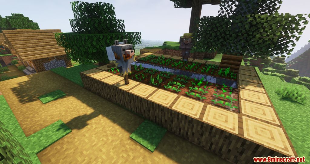 Feders Scarecrows Mod 1.17.1 (Scarecrows, Prevention) 7