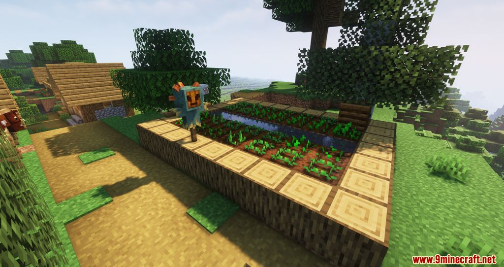 Feders Scarecrows Mod 1.17.1 (Scarecrows, Prevention) 9