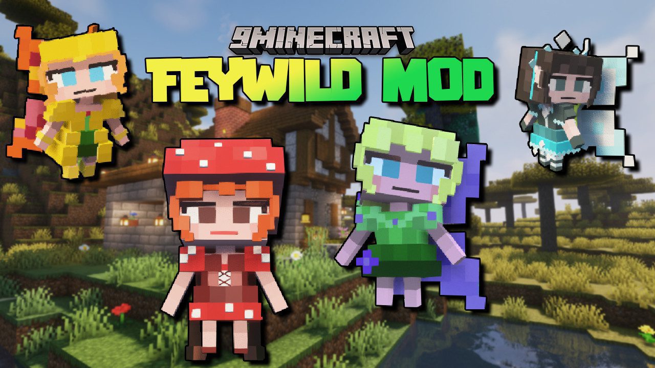Feywild Mod (1.19.2, 1.16.5) - Dimension, Biomes, Fairy 1