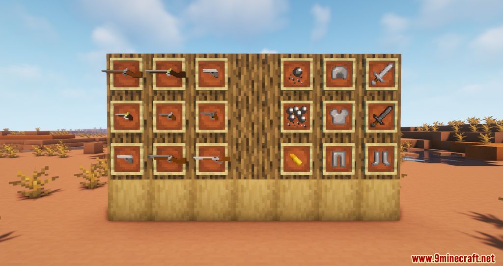 Fry's Things Guns and More Mod 1.16.5 (Firearms, Cannon) 2