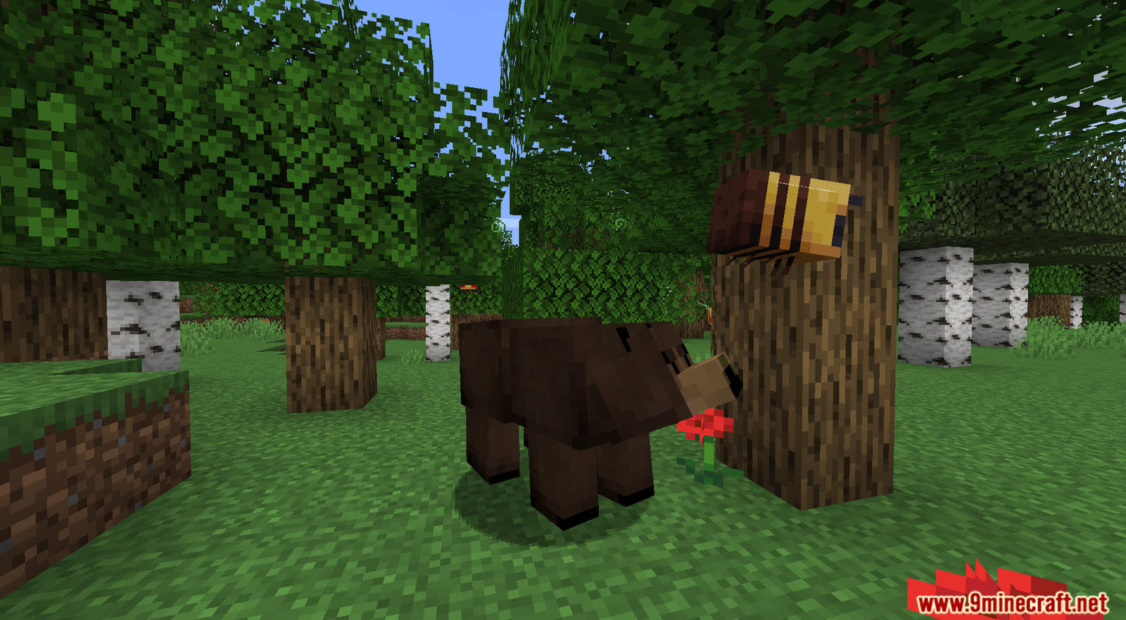 Grizzly Bear Mod (1.20.1, 1.19.4) - Territorial Neutral Mob 10