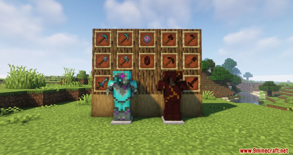 Hellish Materials Mod (1.19.2, 1.18.2) - Nether Armors 2