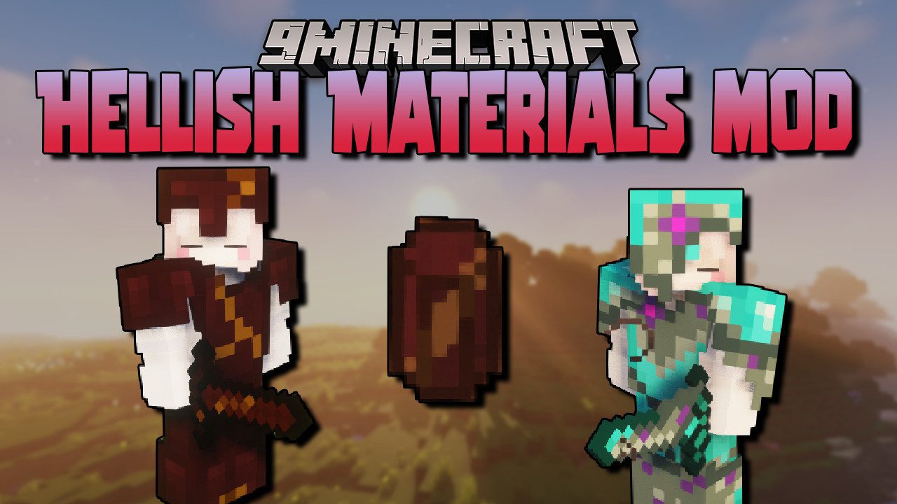 Hellish Materials Mod (1.19.2, 1.18.2) - Nether Armors 1