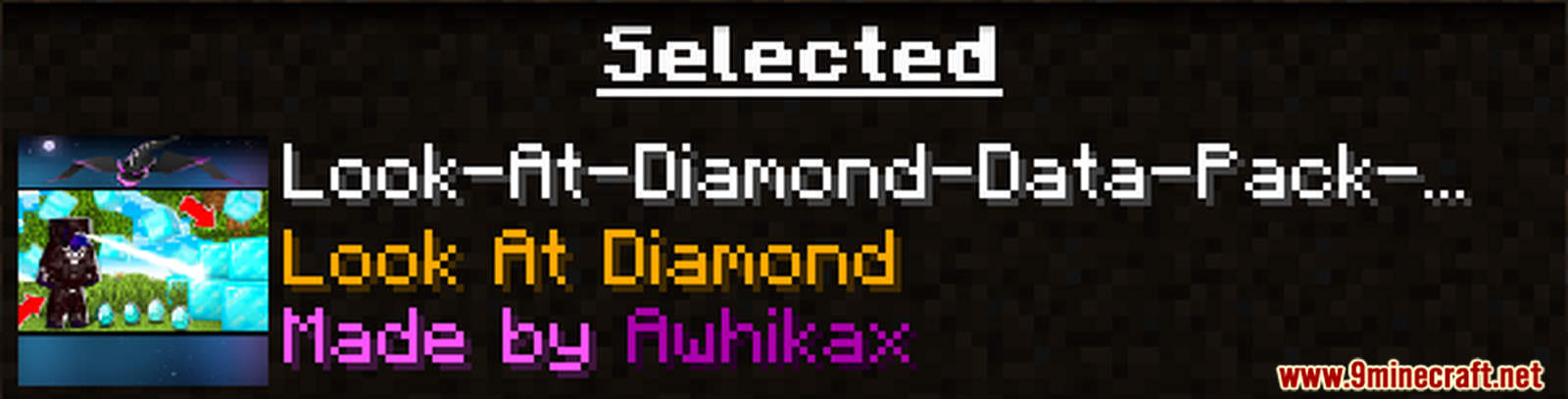 Look At Diamond Data Pack (1.17.1, 1.16.5) - Infinite Diamonds! 2