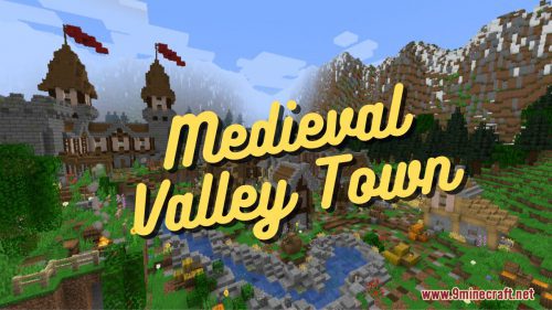 Medieval Valley Town Map 1.16.5 for Minecraft Thumbnail