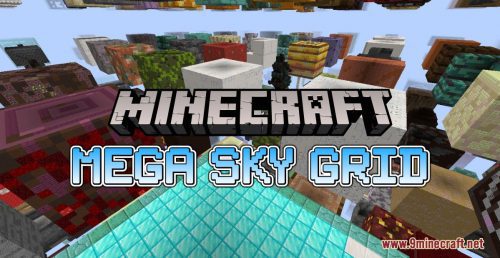 Mega Sky Grid Map 1.17.1 for Minecraft Thumbnail