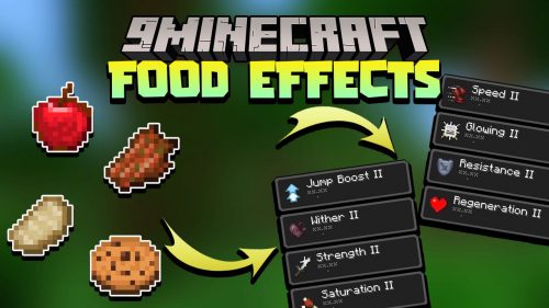 Minecraft But Eating Gives Random Effects Data Pack (1.19.3, 1.18.2) Thumbnail