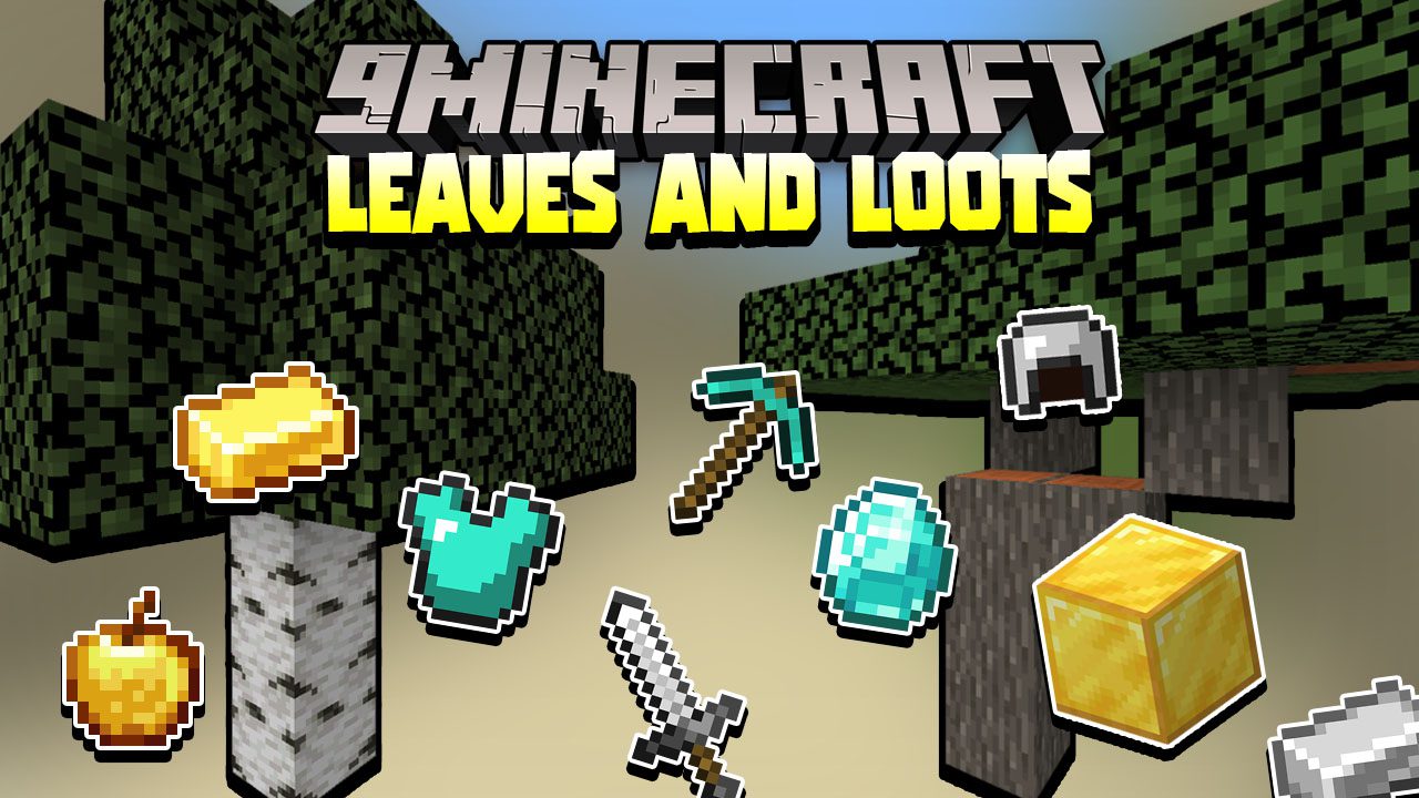 Minecraft But Leaves Are OP Data Pack (1.20.6, 1.20.1) 1