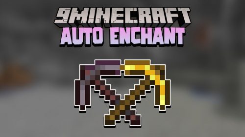 Minecraft But Pickaxes Are Automatically Enchanted Data Pack (1.19.3, 1.18.2) Thumbnail