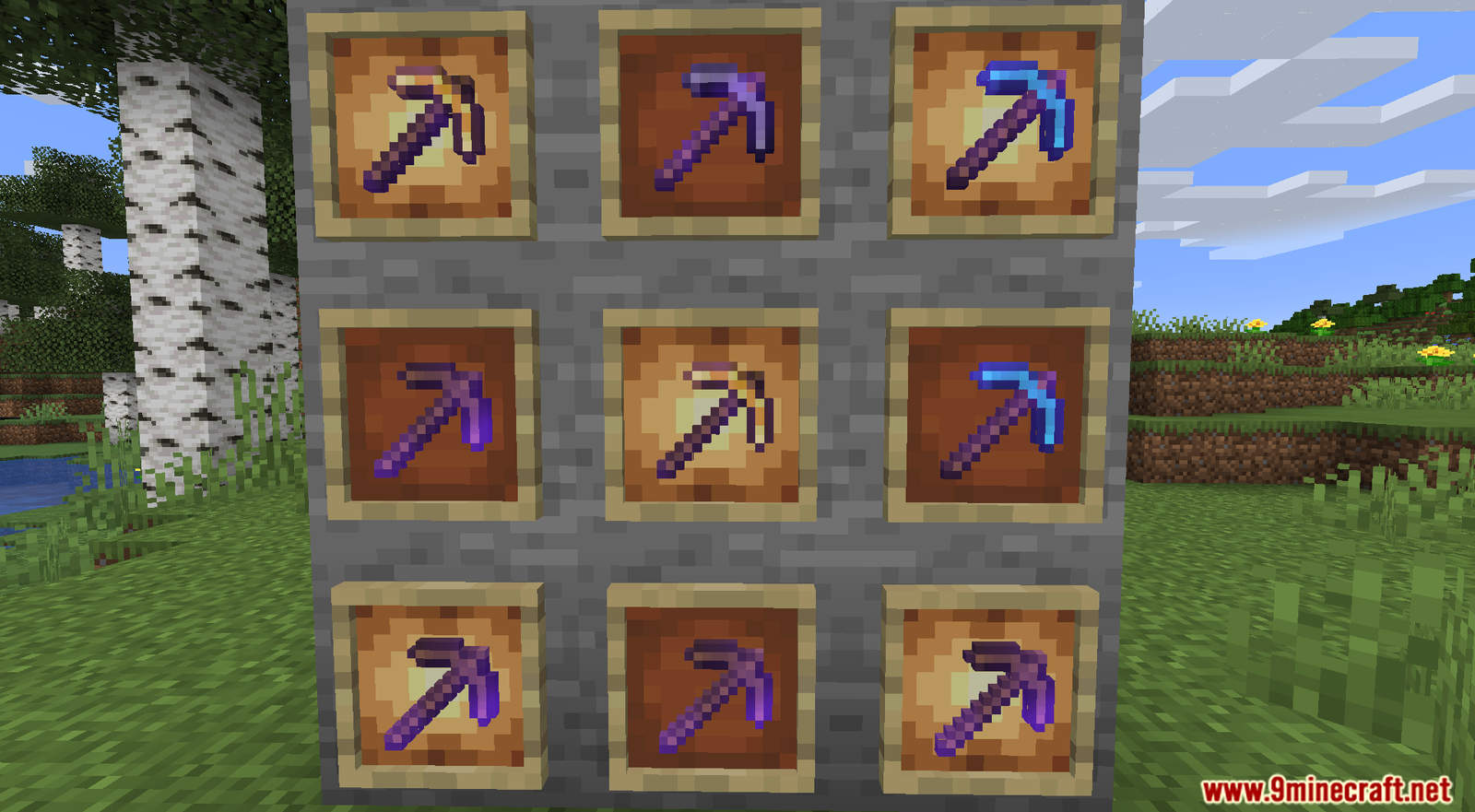 Minecraft But Pickaxes Spawn Structures Data Pack (1.18.2, 1.17.1) - Pickaxes, Structures 3