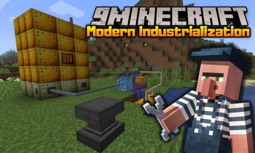 Modern Industrialization Mod (1.21.1, 1.20.1) – Techical Blocks Thumbnail