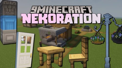 Nekoration Mod (1.19.2, 1.18.2) – Decoration, Furniture Thumbnail