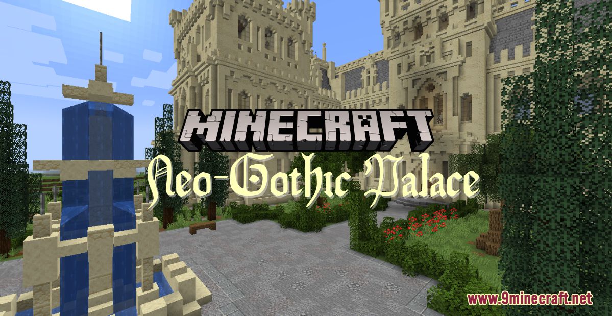 Neo-Gothic Palace Map (1.20.4, 1.19.4) for Minecraft 1