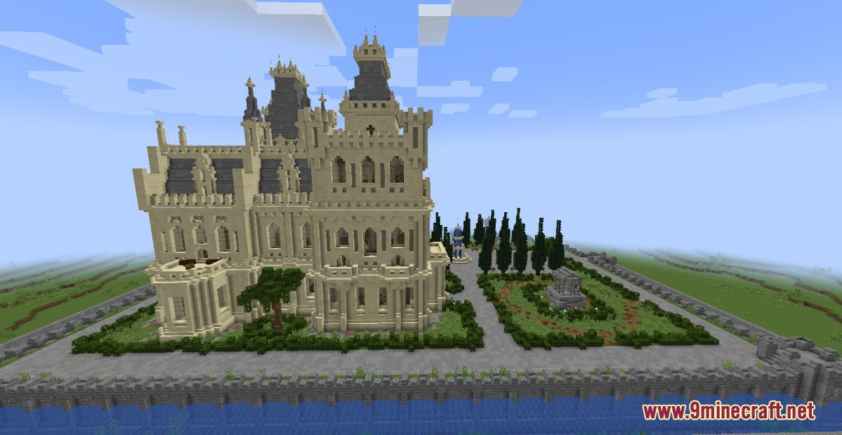 Neo-Gothic Palace Map (1.20.4, 1.19.4) for Minecraft 2