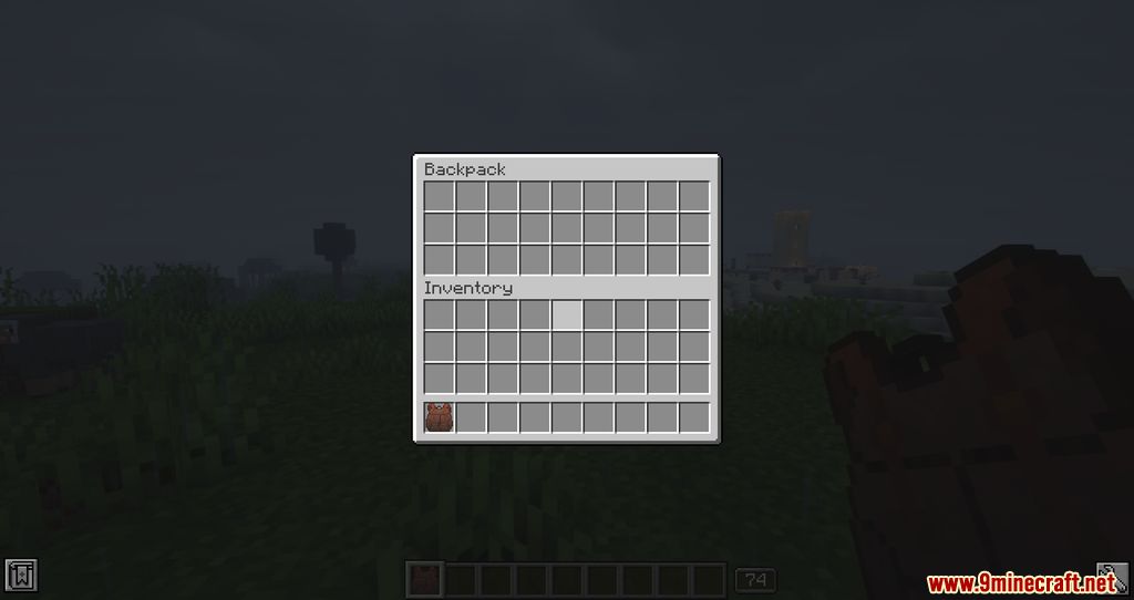 Packed Up Mod (1.20.2, 1.19.4) - Backpack, Inventory 3