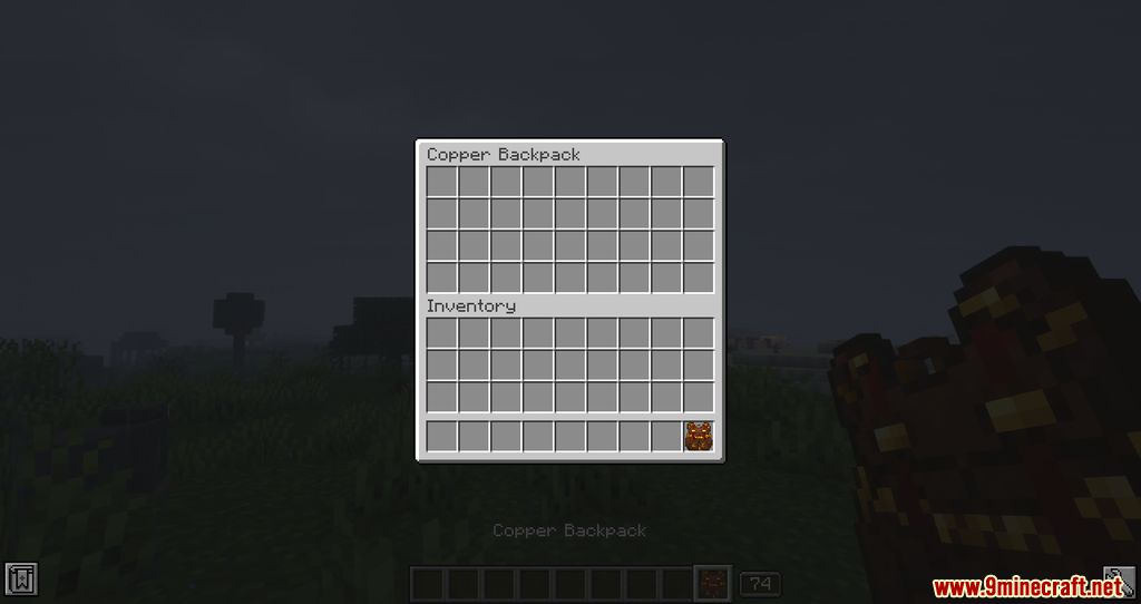 Packed Up Mod (1.20.2, 1.19.4) - Backpack, Inventory 5