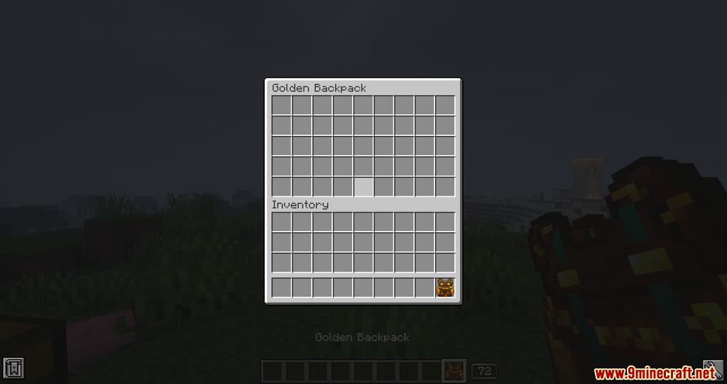 Packed Up Mod (1.20.2, 1.19.4) - Backpack, Inventory 9