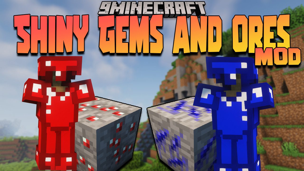 Shiny Gems and Ores Mod (1.17.1, 1.16.5) - Armors, Ores 1