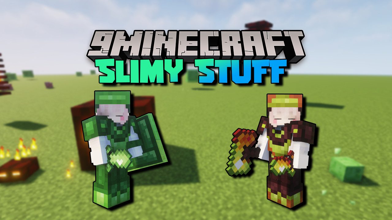 Slimy Stuff Mod (1.20.1, 1.19.2) - Slime Armors 1