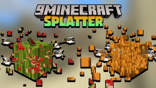 Splatter Data Pack (1.21.1, 1.20.1) – Exploding Melon, Pumpkin Thumbnail