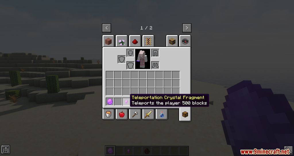 Teleportation Crystals Mod 1.16.5 (Teleport, Travel) 4