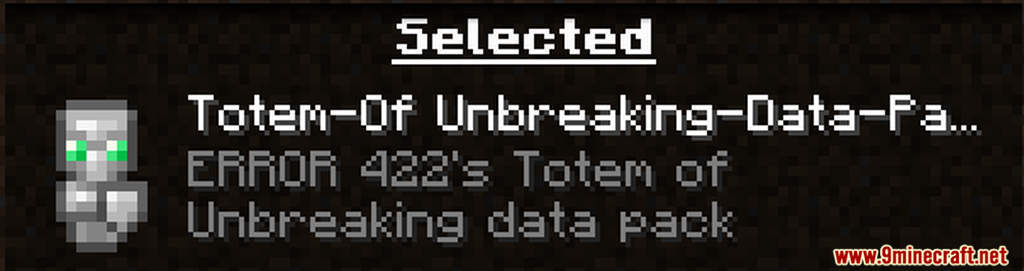 Totem of Unbreaking Data Pack (1.18.2, 1.17.1) - Protect You from Incoming Damage 13