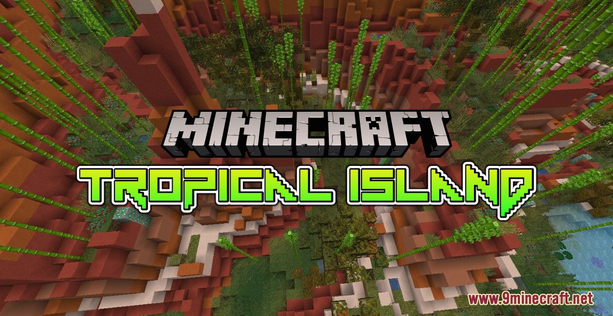 Tropical Island Map (1.20.4, 1.19.4) for Minecraft 1