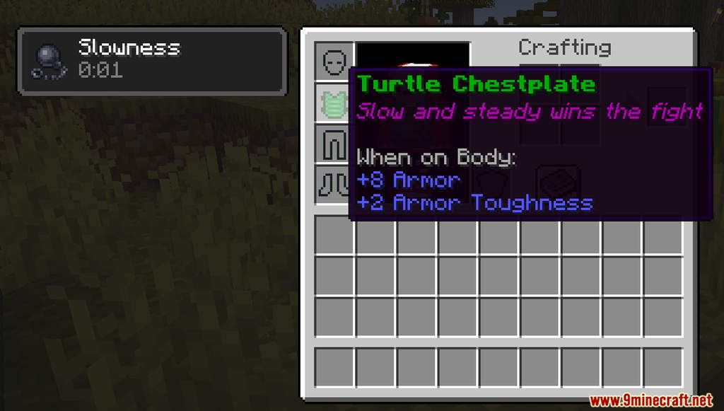 Turtle Chestplate Data Pack (1.18.2, 1.17.1) - Turtle Up 9