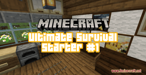 Ultimate Survival Starter #1 Map (1.20.4, 1.19.4) for Minecraft Thumbnail