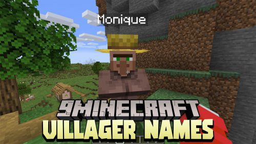 Villager Names Data Pack (1.18.2, 1.17.1) – Random names for Villlagers Thumbnail