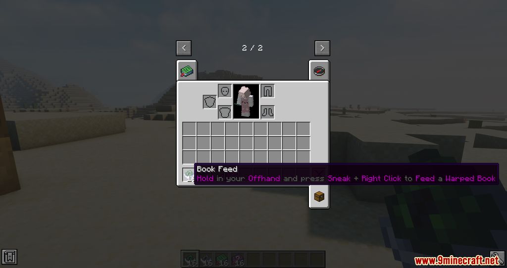 Warped Book Mod 1.16.5 (Home, Teleporation) 3